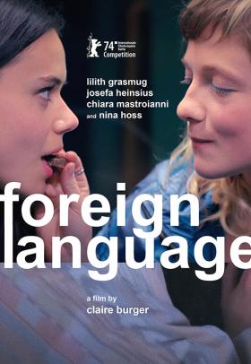 Foreign Language - poster - a film by Claire Burger
