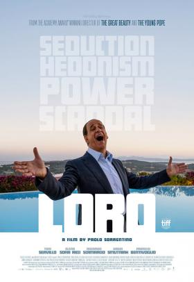 Loro poster- a film by Paolo Sorrentino