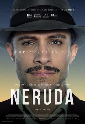 Neruda poster - a film by Pablo Larraín