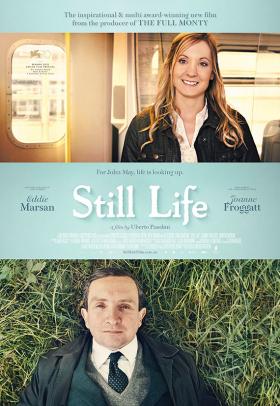 Still Life poster- a film by Uberto Pasolini