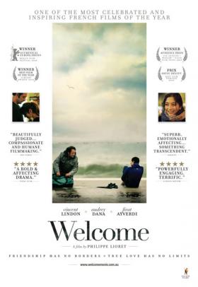 Welcome poster - a film by Phillipe Lioret